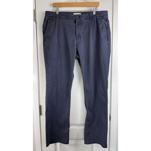 Hawker Rye Men's Straight Chino Pants Navy Blue Size 38 x 34